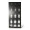 Anodized perforated aluminum curtain wall panels