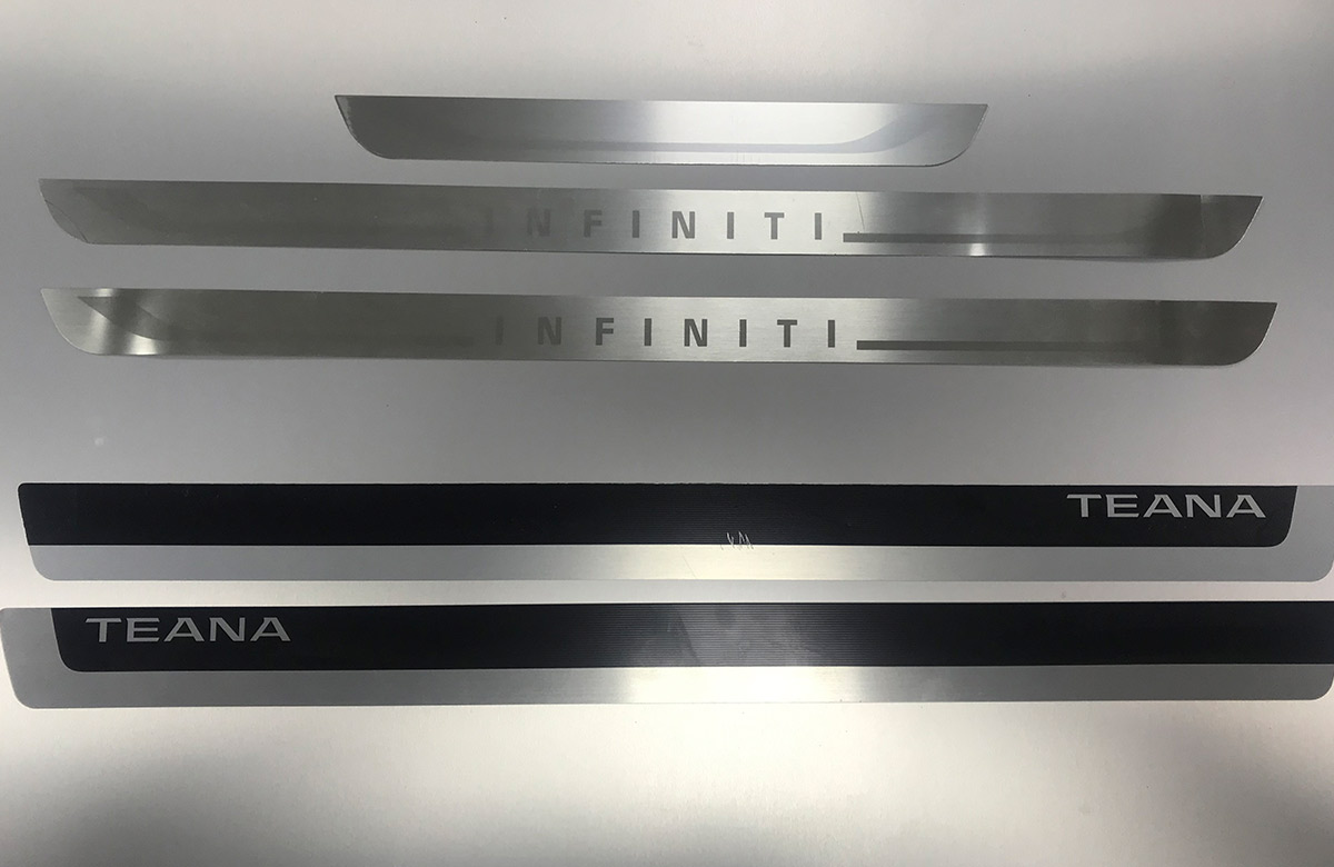 Application Of Brushed Anodized Aluminum Plate In Automobile Pedal