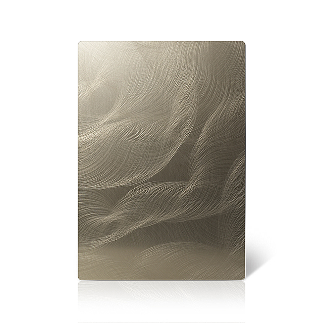 Electrolytic Coloring Pattern Anodized Aluminum Plate