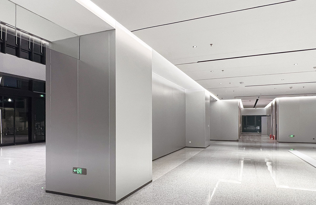 Anodized Aluminum Plate In The United Want Innovation Technology Park