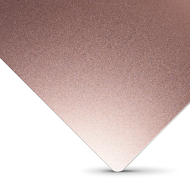 Customizable Electrolytic Coloring Sandblasting Anodized Aluminum Plate
