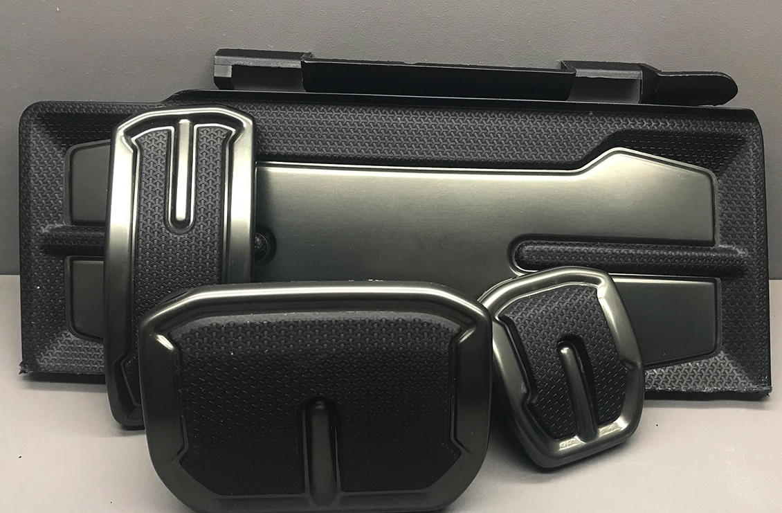 Anodized Aluminum Plate In Automobile Pedal