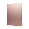 Electrolytic Coloring Sandblasting Anodized Aluminum Plate