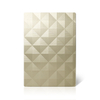 3D Patterned Anodized Aluminum Plate
