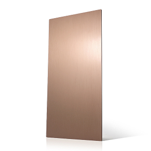 Electrolytic Colored Brushed Anodized Aluminum Plate