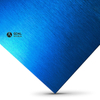 Blue Brushed Anodized Aluminum Sheet