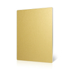Gold-anodized Aluminum Coil, for Exterior Facade Applications.