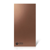 Brown anodized aluminum sheet,Facades, outdoor use.