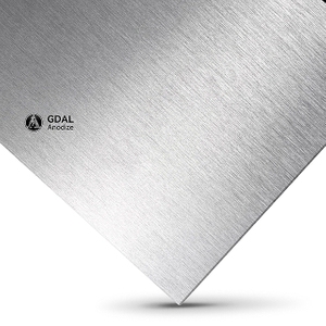 Brushed Gray Anodized Aluminum Sheet
