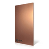 Brown anodized aluminum sheet,Facades, outdoor use.