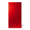 Red Anodized Aluminum Panel Fa&ccedil;ade