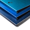 Blue Brushed Anodized Aluminum Sheet