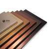 Brown anodized aluminum sheet,Facades, outdoor use.